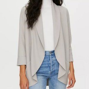 Aritzia Wilfred Chevalier Jacket - Size 8 - Lightweight Open-Front Blazer